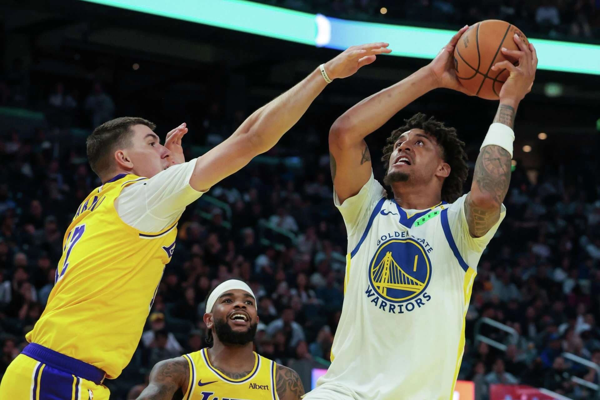 Lendeborg lidera a Warriors con 17 puntos en el triunfo sobre Lakers